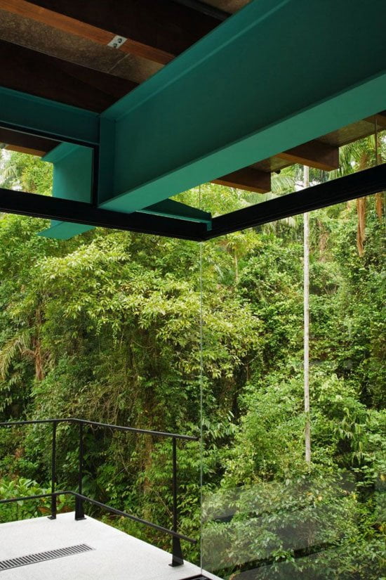 Contemporary Architecture of Iporanga House, Contemporary Architecture, Iporanga House, forest view,