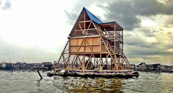 Floating School, Makoko, Nigeria, Architect Kunle Adeyemi, NLE,