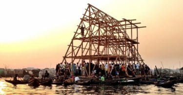 Floating School of Makoko Nigeria, Architect Kunle Adeyemi, NLE,