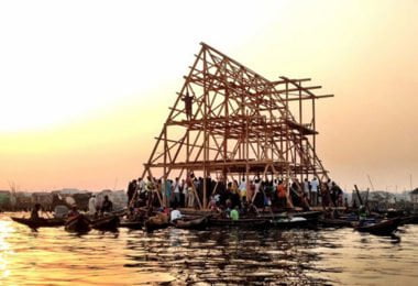 Floating School of Makoko Nigeria, Architect Kunle Adeyemi, NLE,