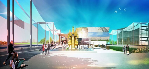 Winning Design of Thai Pavilion for 2015 Milan Expo,milan expo, expo 2015, architecture, winning desing, Office of Bangkok Architects, oba