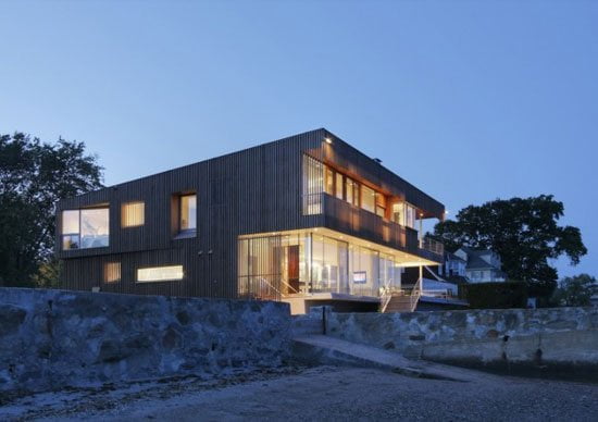 Architecture of The Spiral House at Connecticut USA