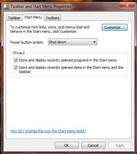 How to add Run Command Prompt in Start menu Windows 7 - Kadva Corp