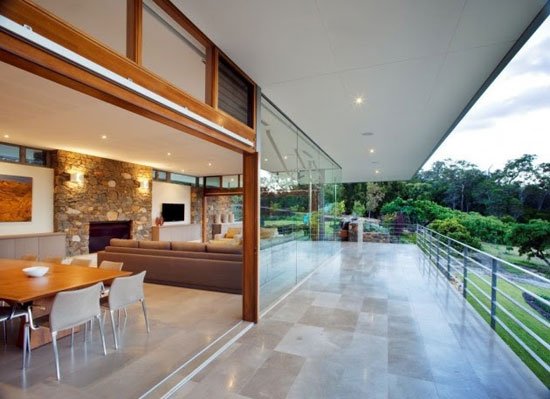 modern architecture holiday home,