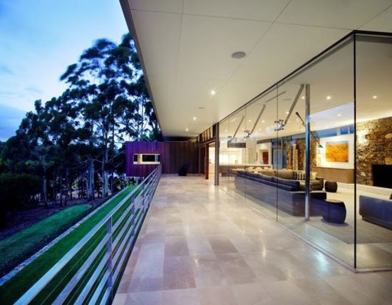 modern architecture holiday home,