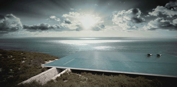 Architectural House Design, Blends Mirage Residence, with Aegean sea
