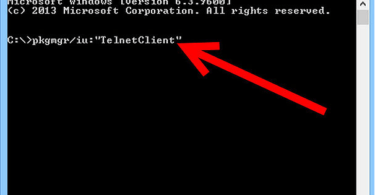 install telnet client windows