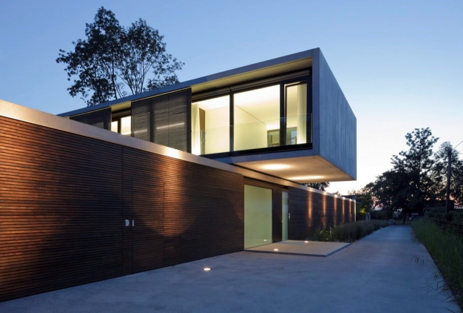 Contemporary Modern House Characteristics, LK House, Austria,