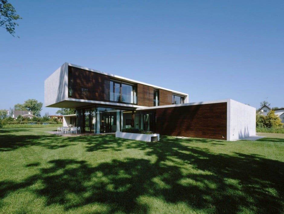 Contemporary Modern House Characteristics, LK House, Austria,
