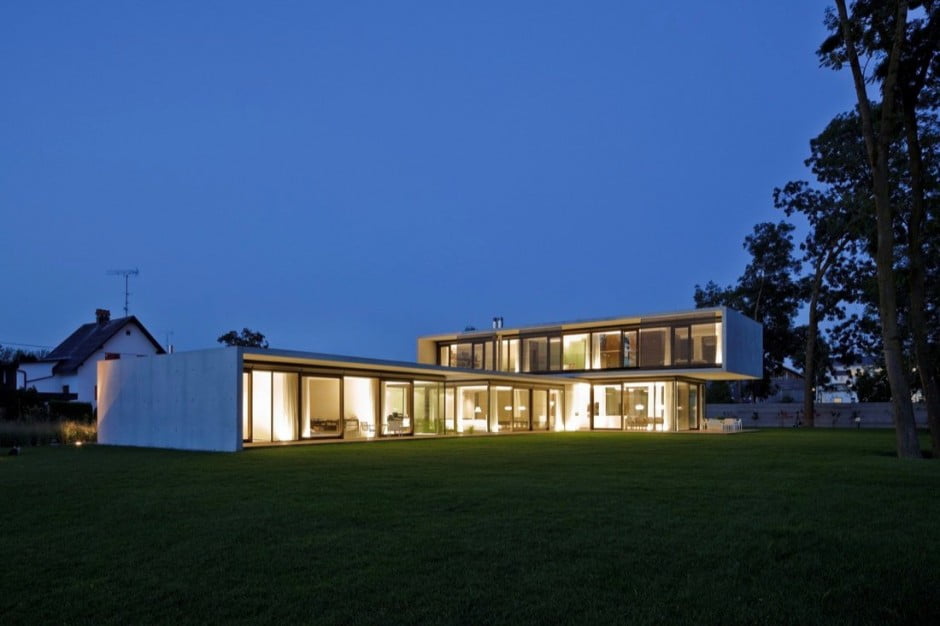 Contemporary Modern House Characteristics, LK House, Austria,