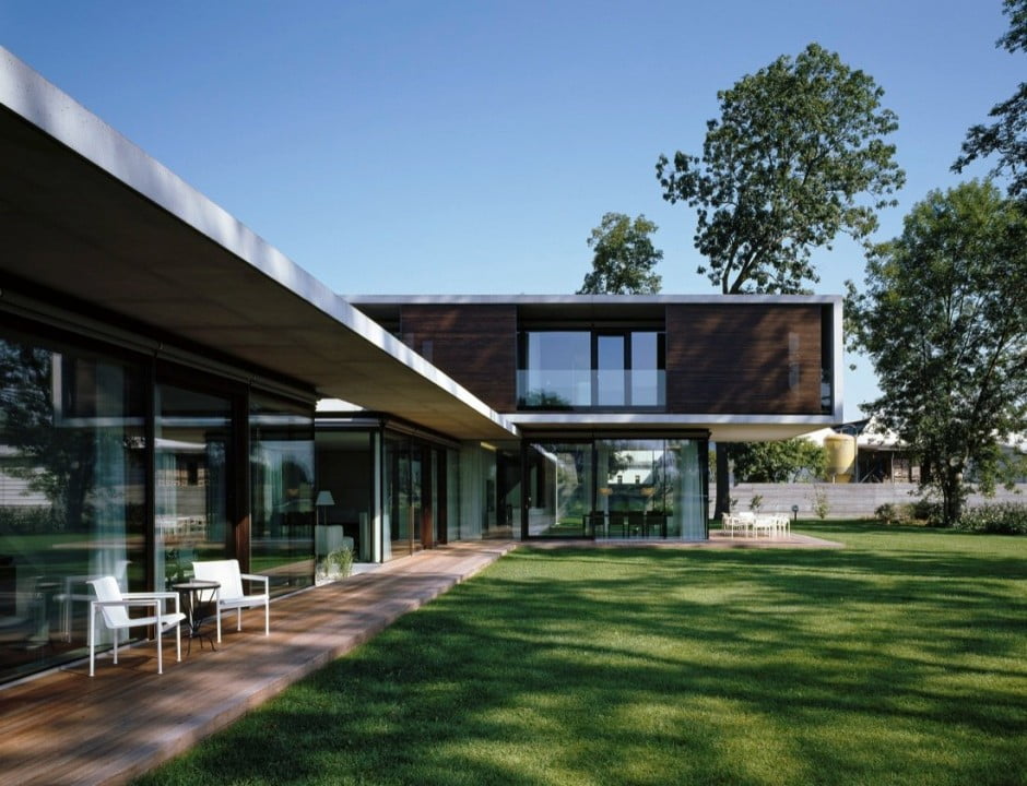 Contemporary Modern House Characteristics, LK House, Austria,