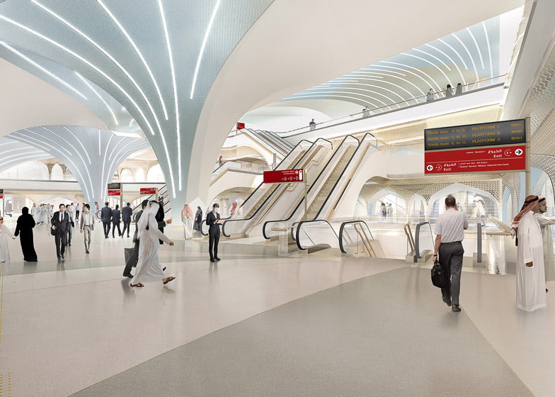 metro train project, metro station design concept, metro station design thesis, railway station platform design, light rail station design