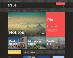 Traveling PrestaShop Theme