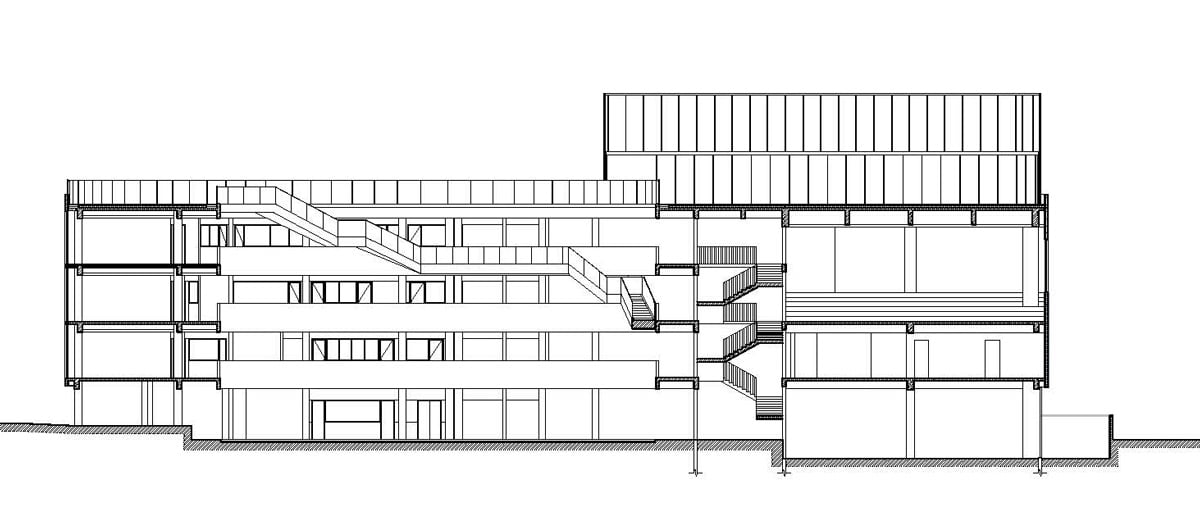 Rooftop Running Track shapes Primary School by LYCS architecture in China -18