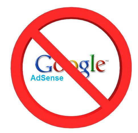 Banned By Google Adsense,