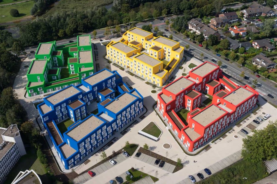Bold and Beautiful Designs of Council and Student Housing in Munster, Germany by Kresings GmbH-13