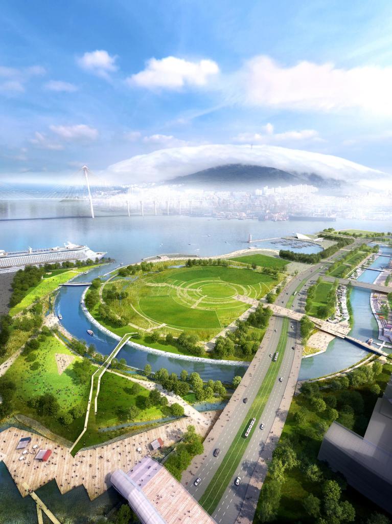 waterfront park development,