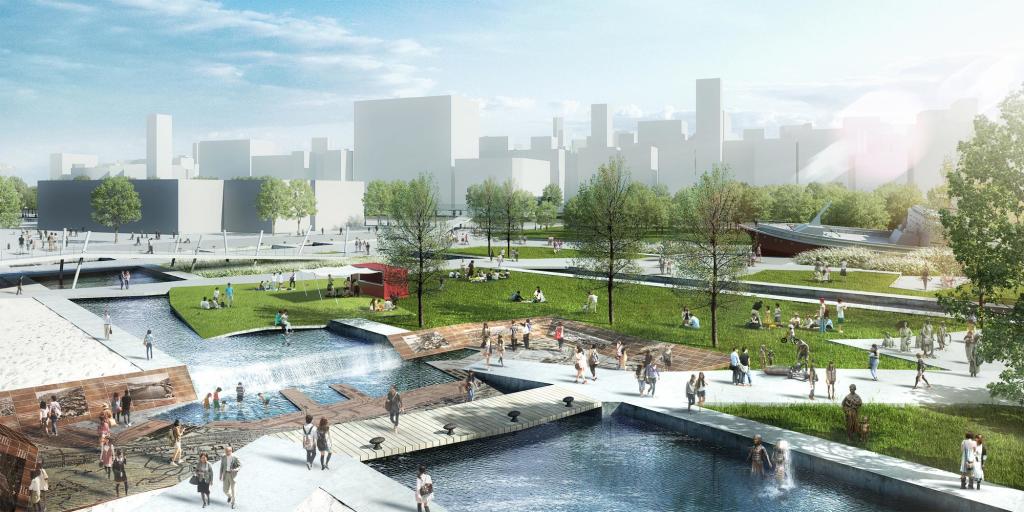 waterfront park development,