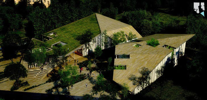 Nature-guides-kengo-kuma-s-house-of-hungarian-music-proposal-for-liget-budepest- (27)
