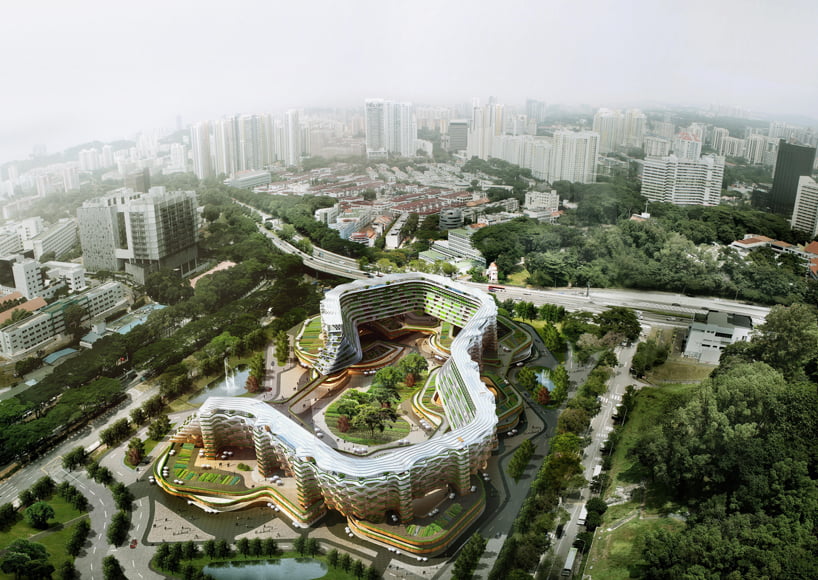 residential living with urban farming,