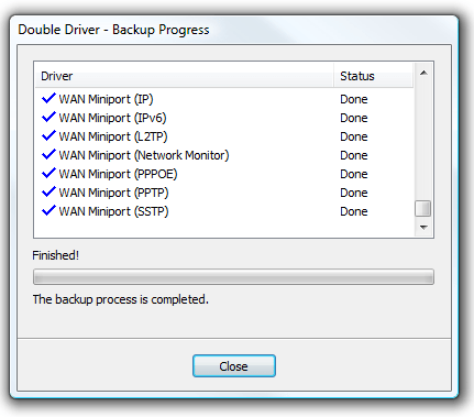 Backup and Restore Hardware Drivers the Easy Way with Double Driver-6