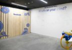 facebook office wall in mumbai office,