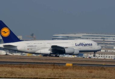 lufthansa's airbus a380,