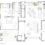 open floor plan penthouse,
