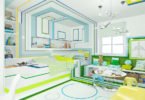 geometric patterns in interior design, child bedroom interior design,