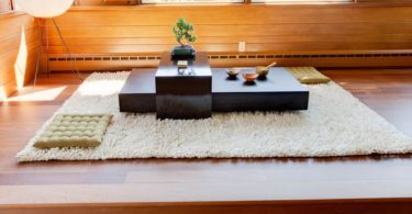 room decoration ideas, japanese style dining table,
