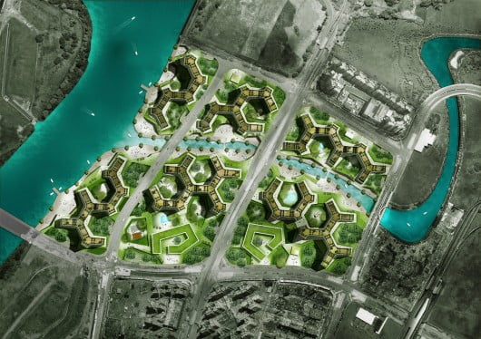 Verdant Urban Oasis, Punggol Waterway Terraces, Group8asia, Singapore, Master plan, Housing Development,