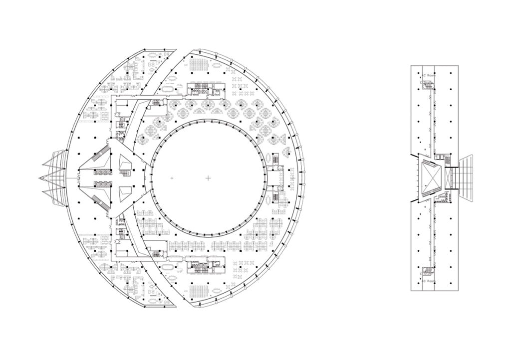 Xi'an Office Building Design Architecture by Michael Sorkin Studio (13)
