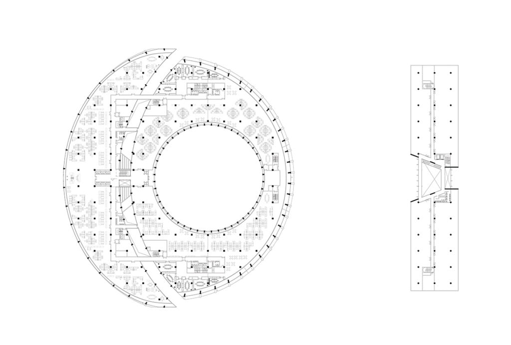 Xi'an Office Building Design Architecture by Michael Sorkin Studio (16)