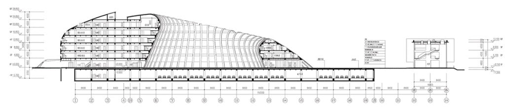 Xi'an Office Building Design Architecture by Michael Sorkin Studio (18)