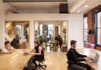 distributed work, Airbnb, airbnb office interior, Portland, Office Interior, office space Design, open space office, Freedom to Employees,