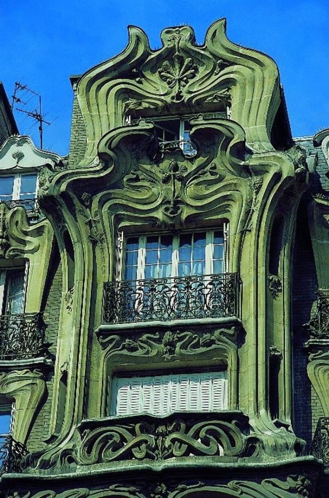 art nouveau architecture photo,