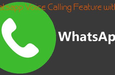 Activate Whatsapp Voice Calling,