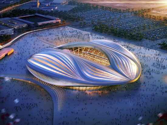 Al Wakrah Stadium design, Al Wakrah Stadium photos,