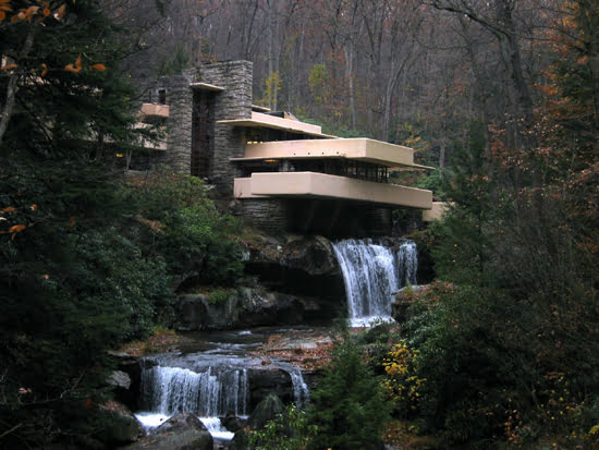 Fallingwater, Kaufmann house, 