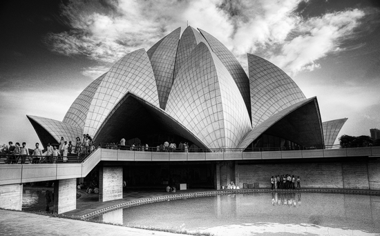 Lotus Temple concept,