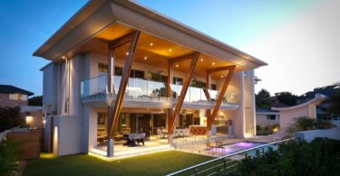 Cantilever Balcony And Roof, striking tools, roofing panels, metal roofing panels, corrugated metal, skylights, modern home,