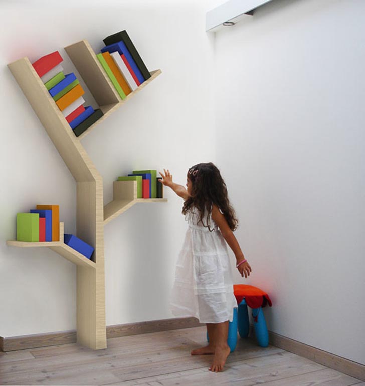 creative bookshelves design ideas,