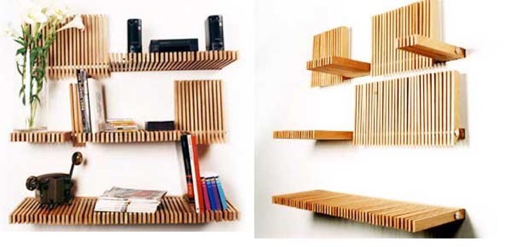 Folding Bookshelves,