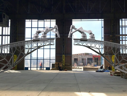 Construction Technology, 3D Printed Steel Bridge, Amsterdam,