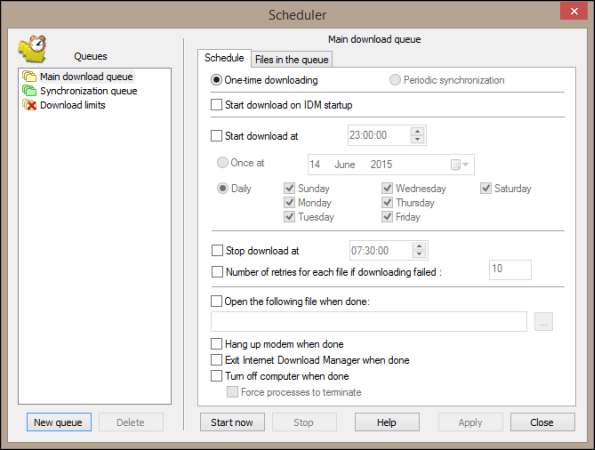 Scheduler_IDM-manager, fdm vs idm,