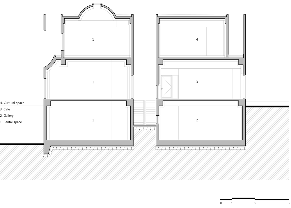 Two Moon Junction, Twin House, Architectural Designs, Concave Exposed Concrete Texture Facades, Ar. Moon Hoon, Seoul, South Korea,