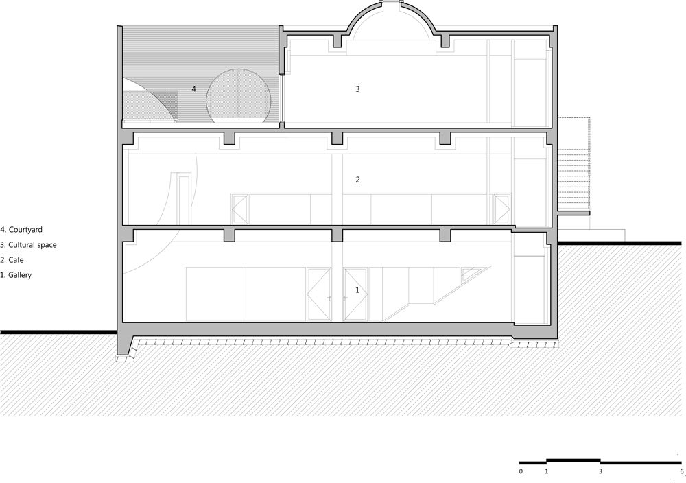 Two Moon Junction, Twin House, Architectural Designs, Concave Exposed Concrete Texture Facades, Ar. Moon Hoon, Seoul, South Korea,