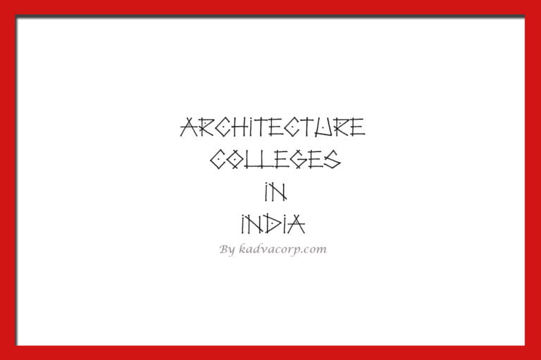 List of architecture colleges in Assam, India with details Kadva Corp