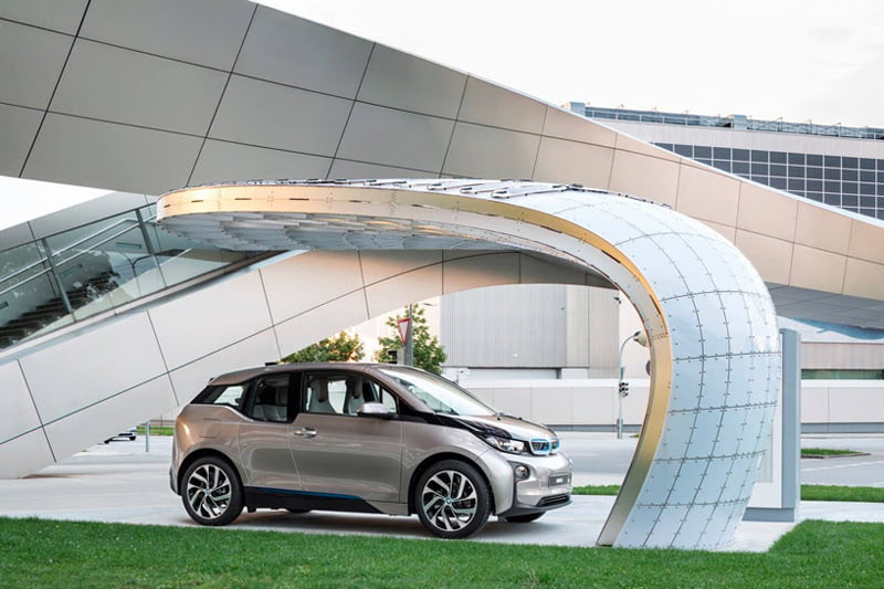 EIGHT installs solar powered fast-charging station at BMW welt 2