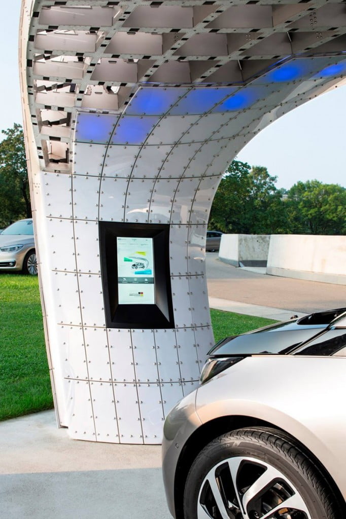 EIGHT installs solar powered fast-charging station at BMW welt 5